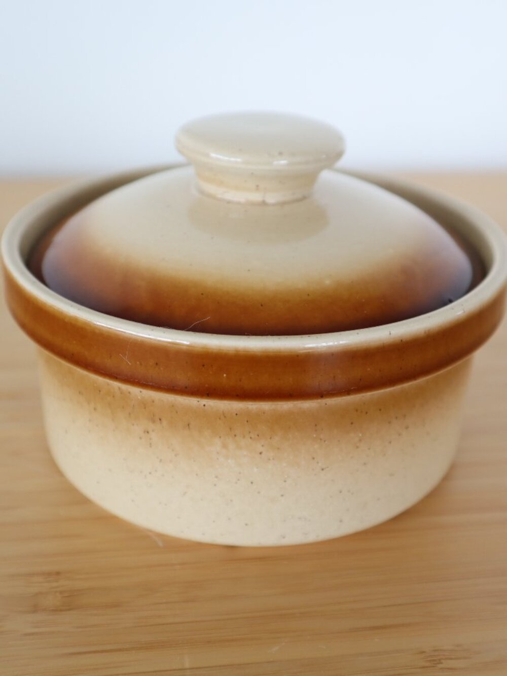 Vintage Granville T.G. Green & Co. Ltd. Stoneware Lidded Crock
